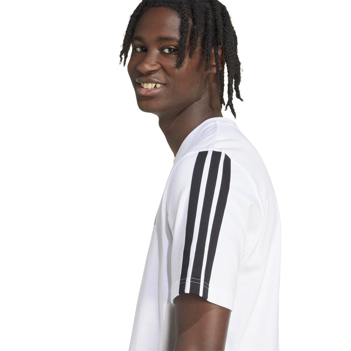adidas Mens 3 Stripes T-Shirt