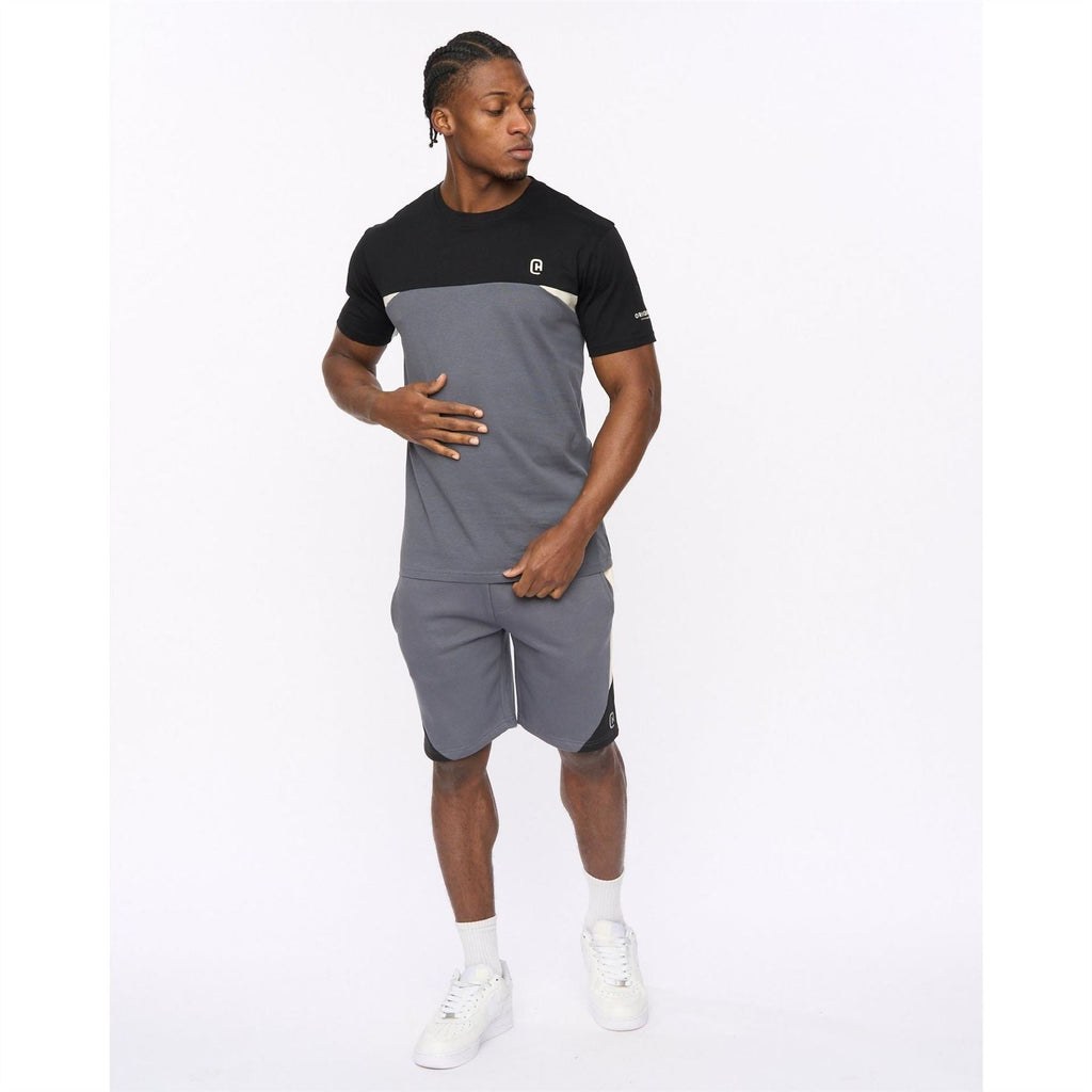 Crosshatch Castlebay Crew Neck Short Sleeve Jersey T-Shirt
