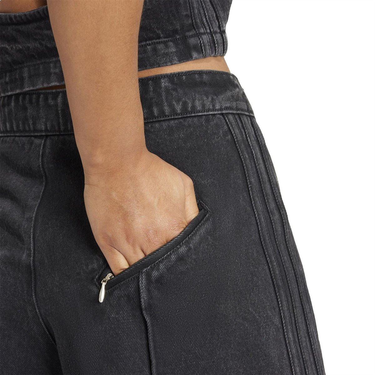 adidas Wide Fit Wide Leg Solid Joggers
