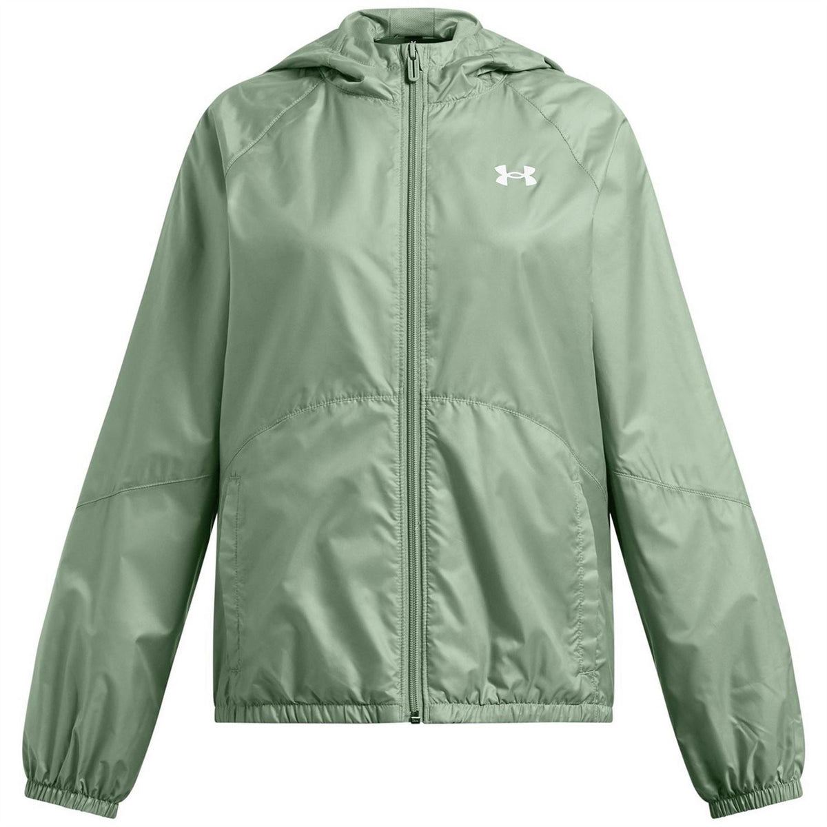Under Armour Solid Patterned Hooded Windbreaker