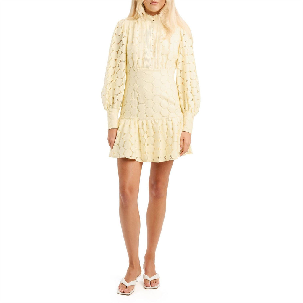 Bardot Remy Spot Mini Shirt Dress