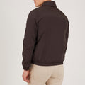 Brave Soul Mens Lightweight Brown Harrington Jacket