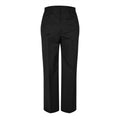 Off White Solid Patterned Straight Leg Tailoring Trousers