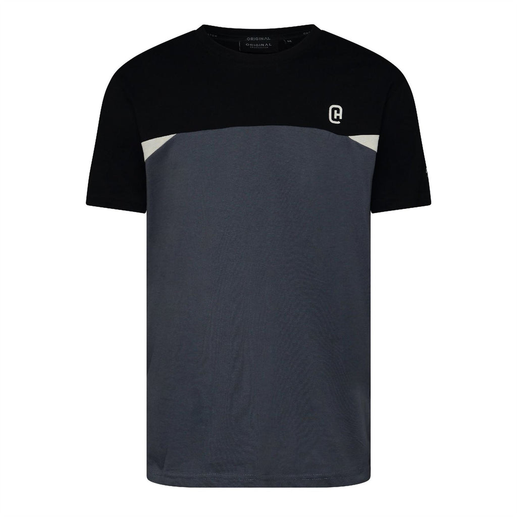 Crosshatch Castlebay Crew Neck Short Sleeve Jersey T-Shirt