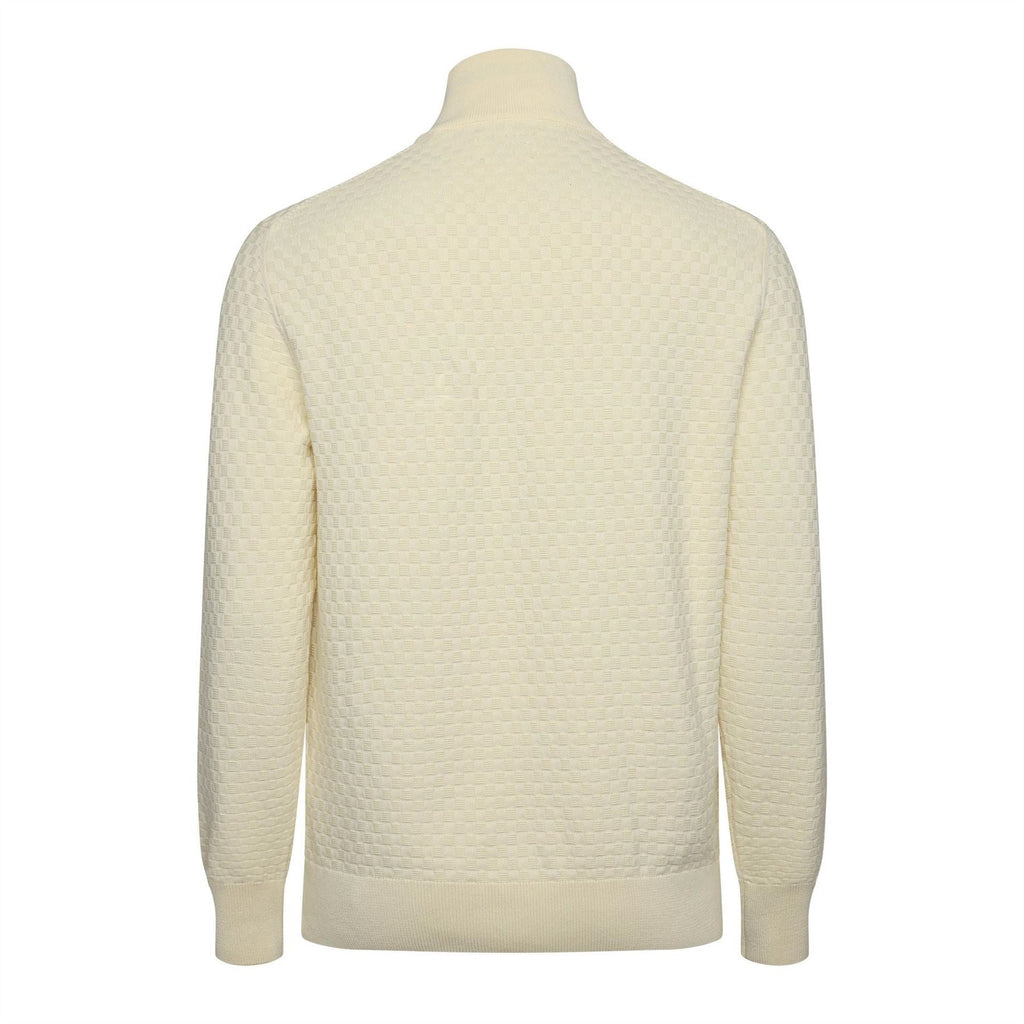 Gant Zip Neck Funnel Neck Long Sleeve Sweatshirt