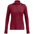 Under Armour Launch Zip Neck Long Sleeve Slim Fit Tech Top