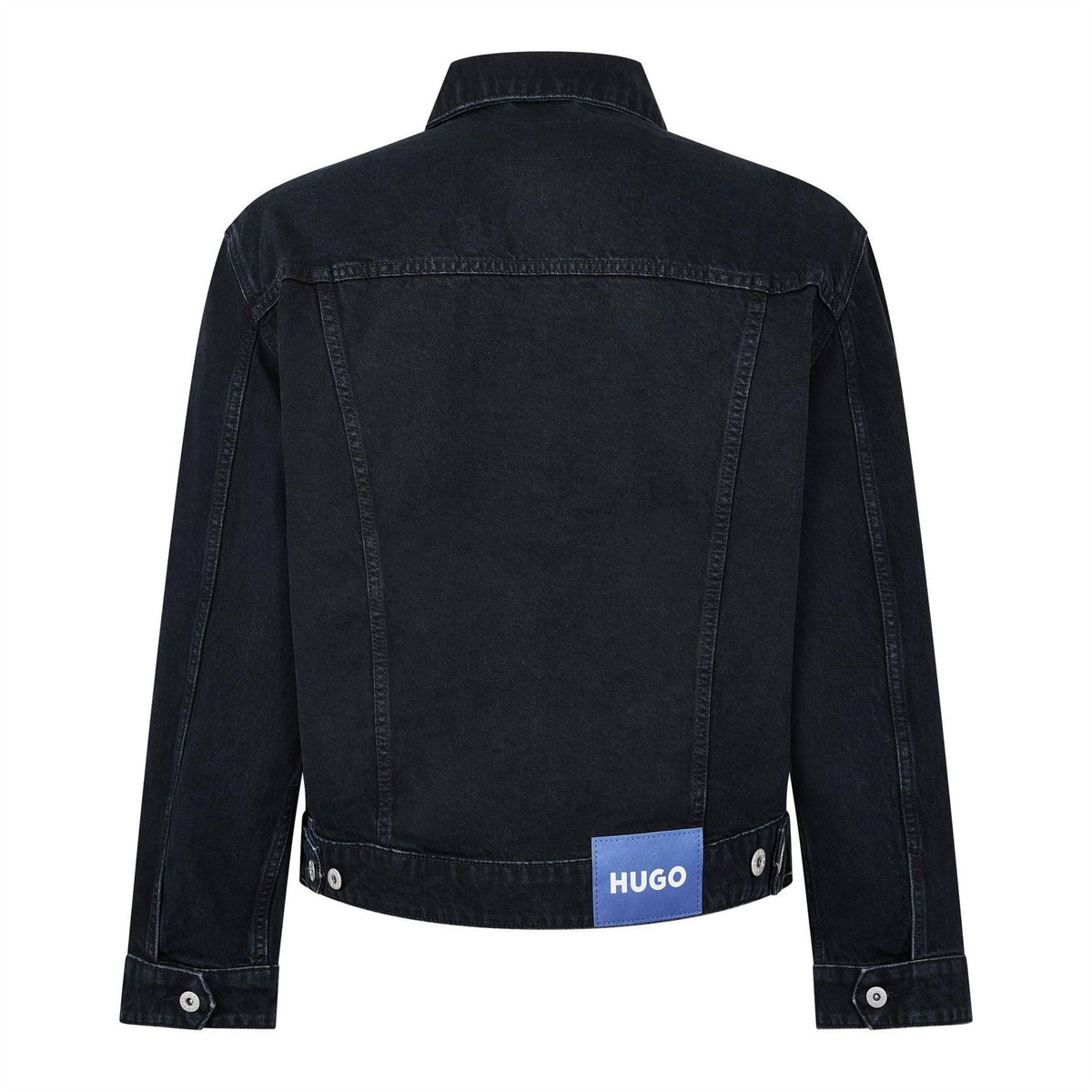 Hugo Regular Fit Collared Neck Shirt Collar Long Sleeve Top