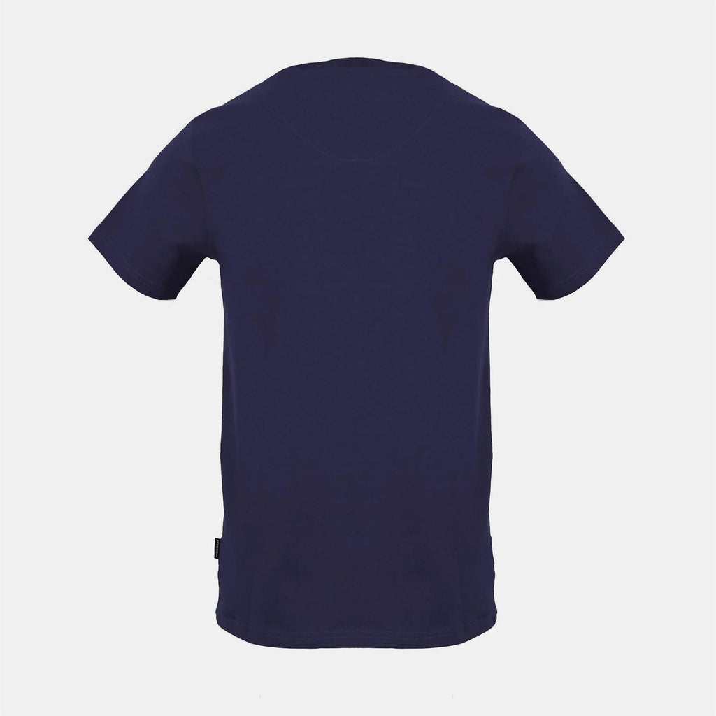 Aquascutum Text Graphic Crew Neck Short Sleeve T-Shirt