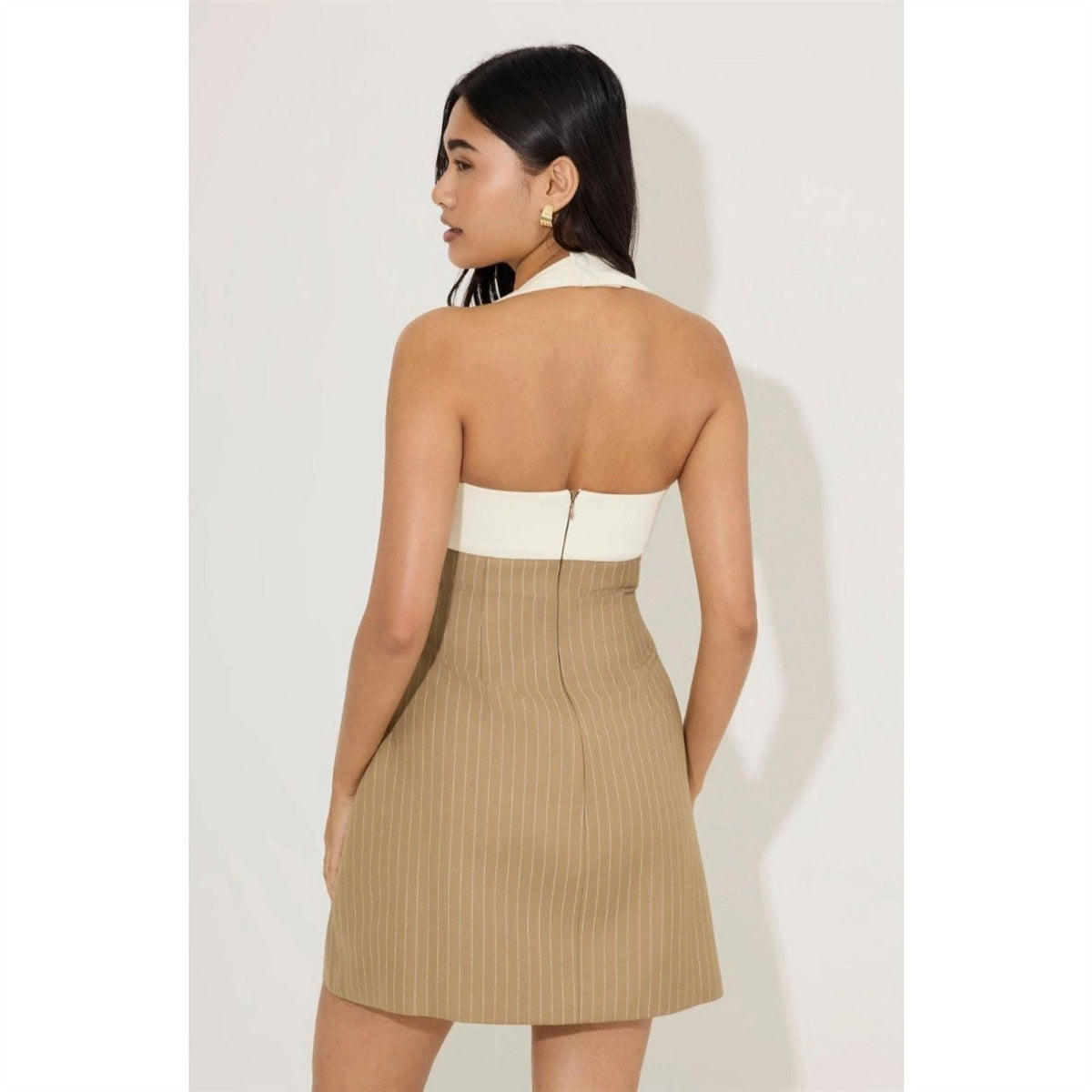 Odd Muse Womens Halter Mini Dress